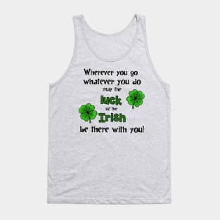 An Irish Blessing for St Patrick's Day Tank Top